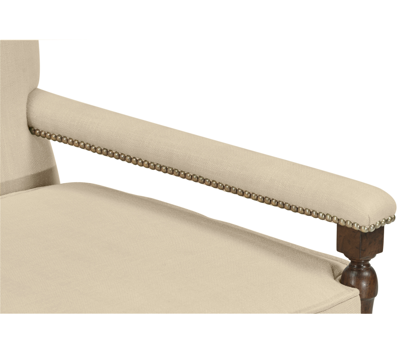 Italian Rich Chestnust Arm Chair