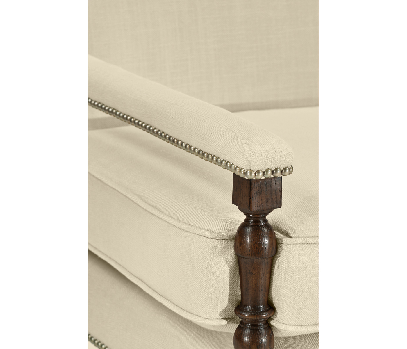 Italian Rich Chestnust Arm Chair