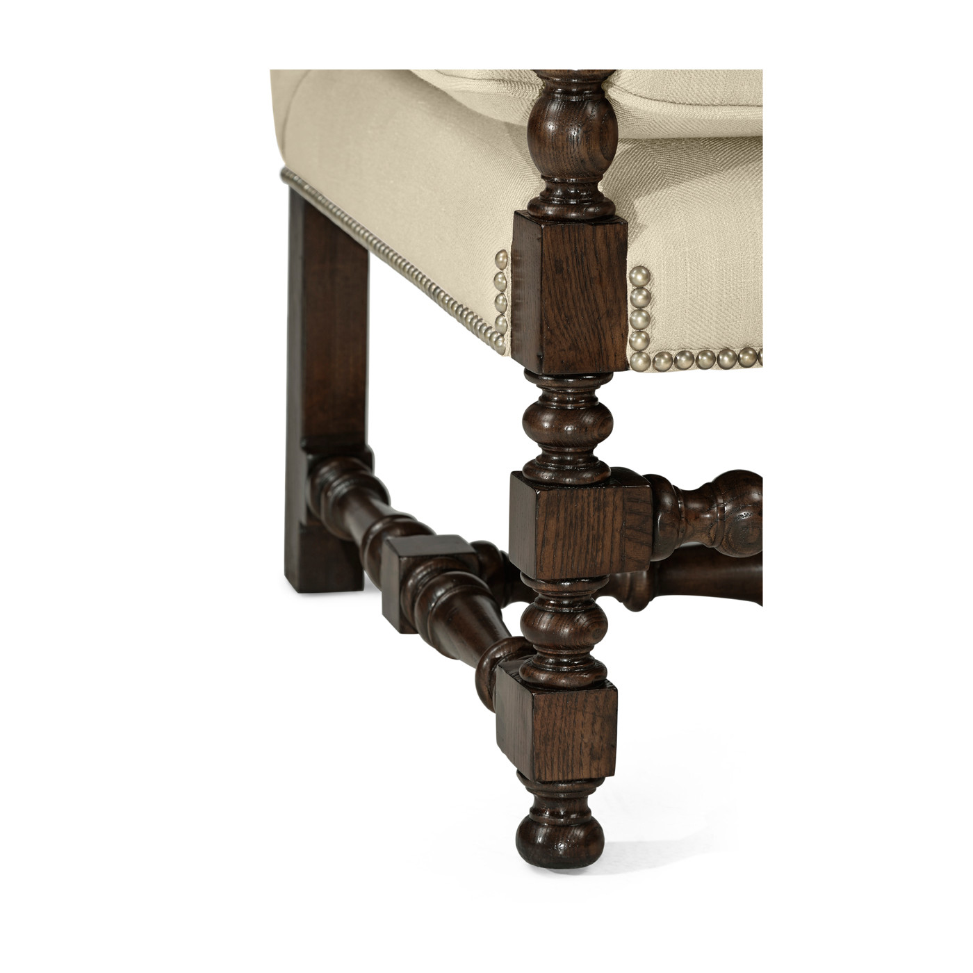 Italian Rich Chestnust Arm Chair