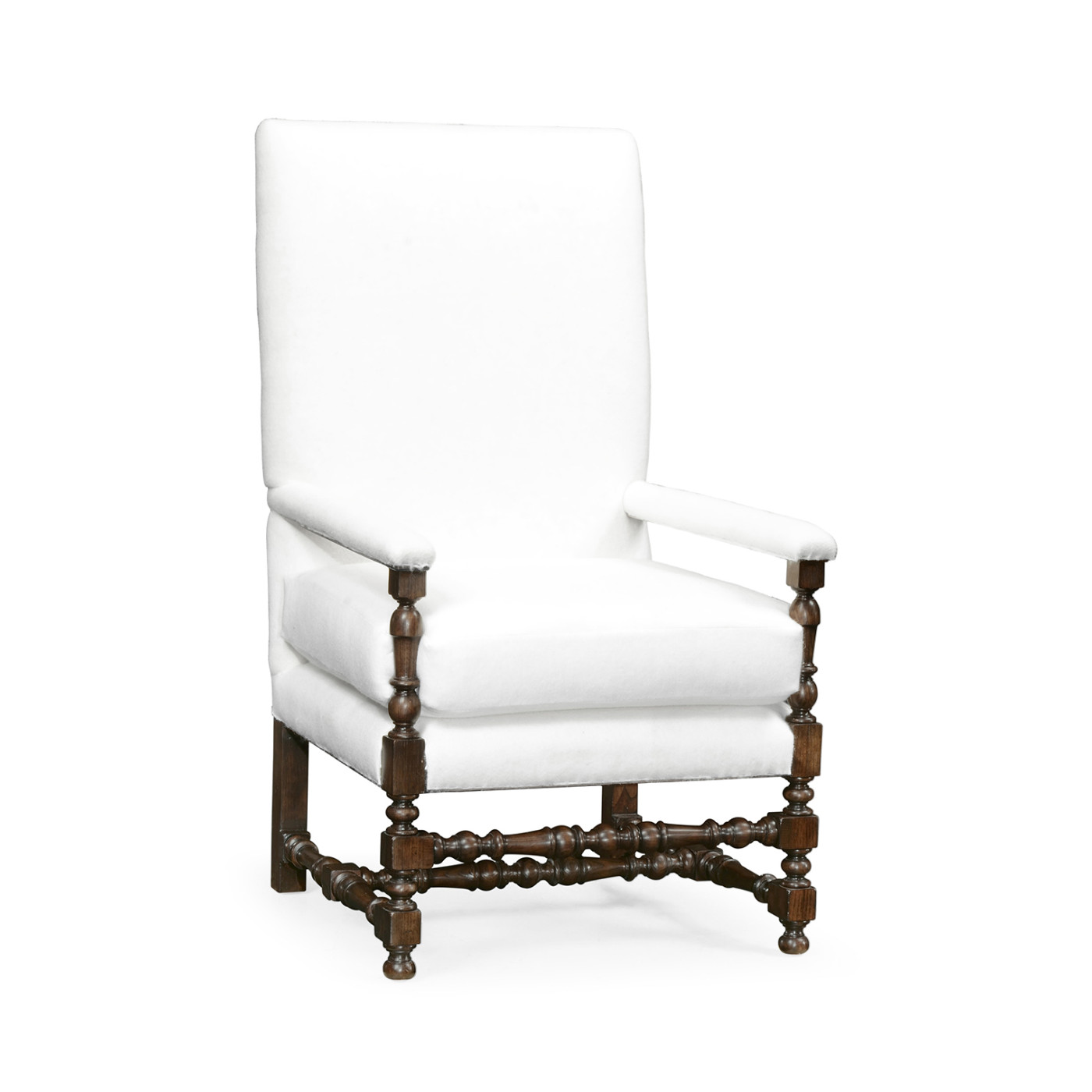 Italian Rich Chestnust Arm Chair