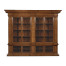 Venetian English Mahogany Bookcase