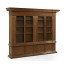 Venetian English Mahogany Bookcase