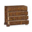 Chippendale Honey Walnut Chest of Drawers