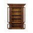 Single Venetian English Mahogany Bookcase