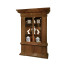 Single Venetian English Mahogany Bookcase