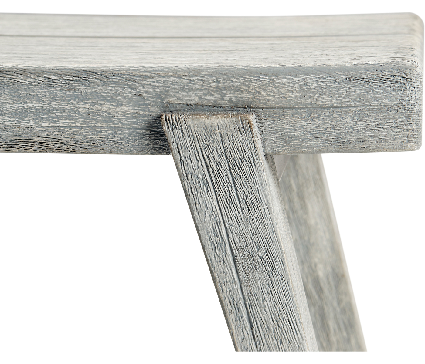 Small Rectangular Cloudy Grey Stool