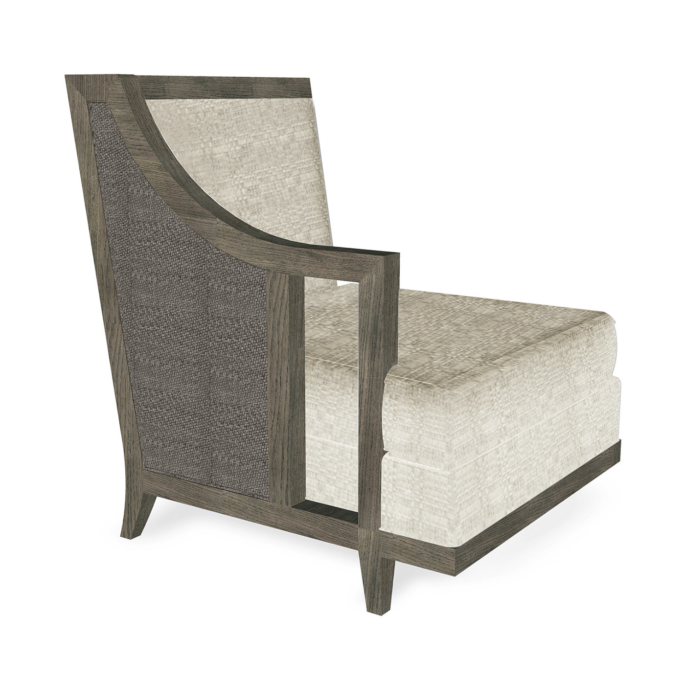 Grey & Dark Grey Rattan Right One-Seat Sofa Sectional 29