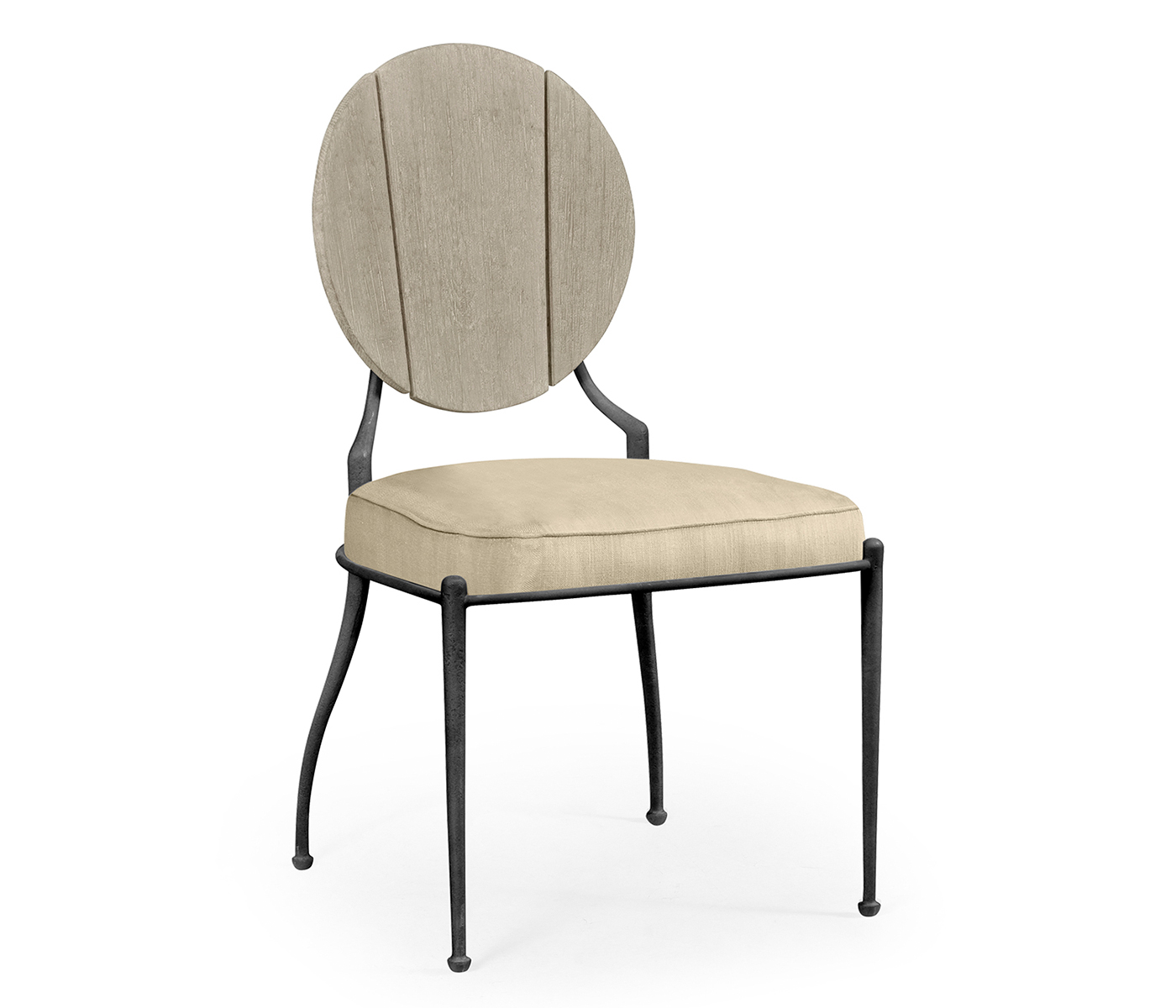 Circle Back Navajo Sand & Iron Dining Side Chair