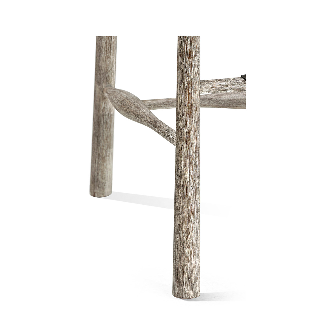 Smokers Style Navajo Sand & Rattan Bar Stool with Cushion