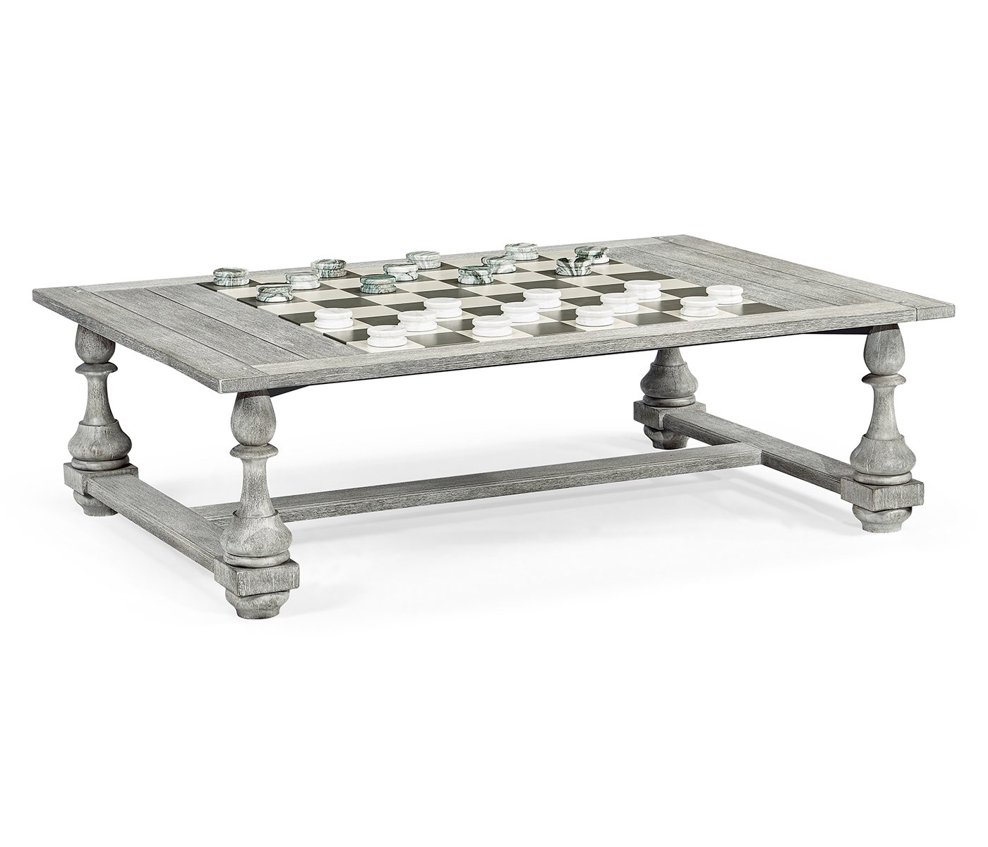 Rectangular Cloudy Grey Games Coffee Table