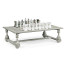 Rectangular Cloudy Grey Games Coffee Table