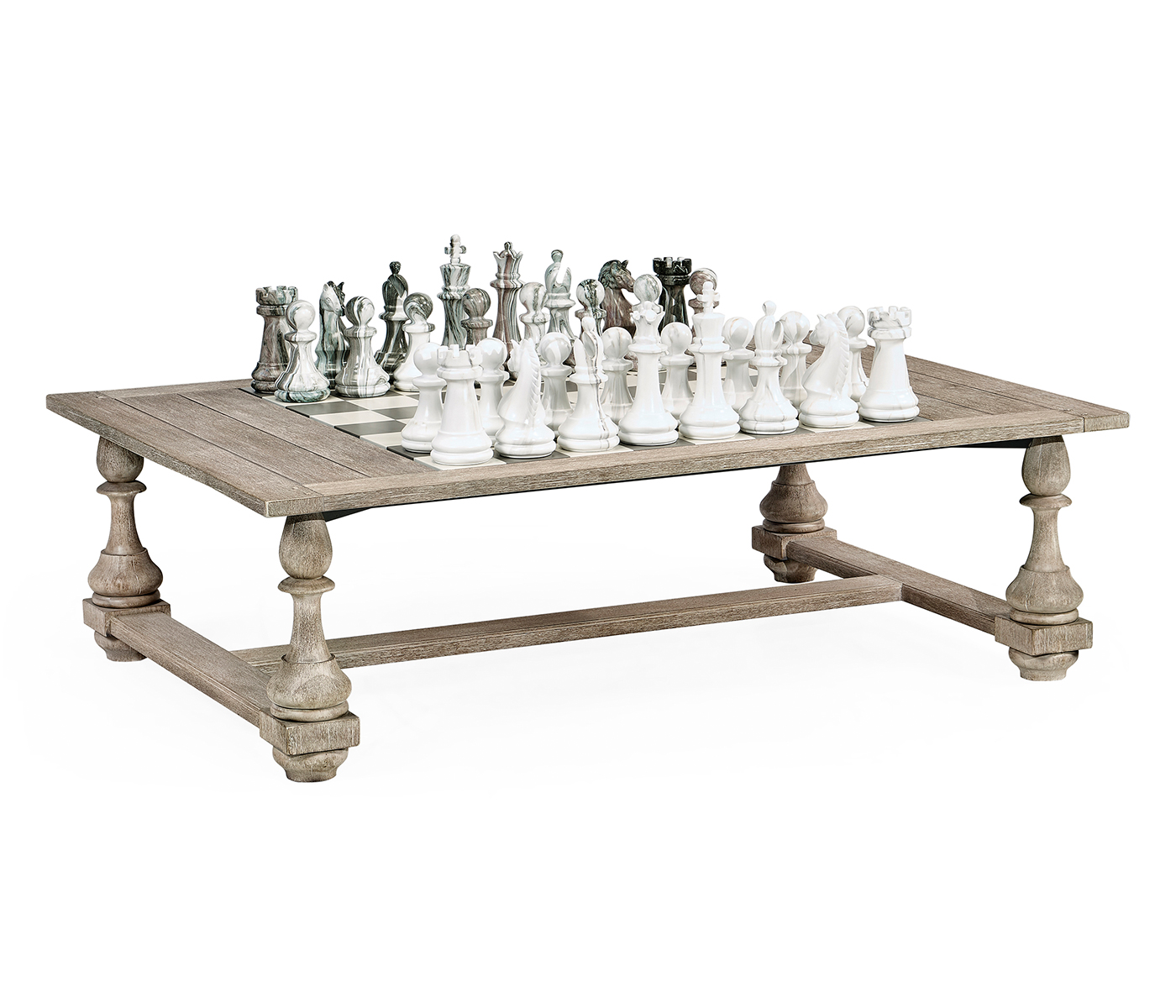 Rectangular Navajo Sand Games Coffee Table