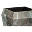 Small Square Faux Black & Grey Marble Planter