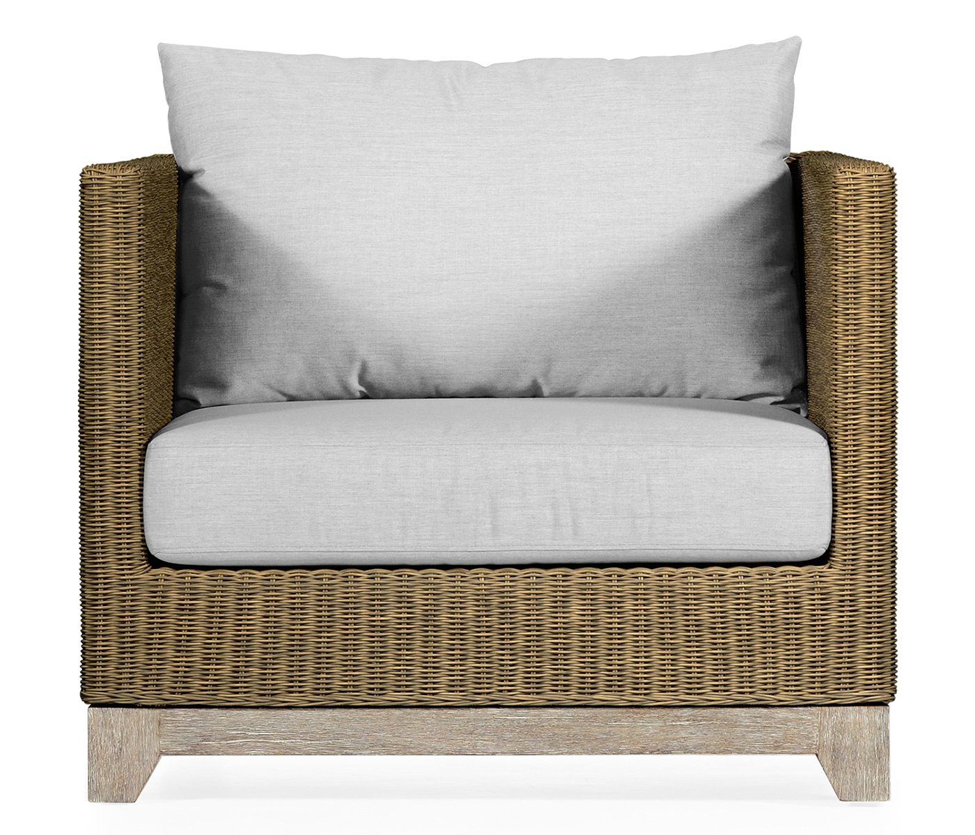 Navajo Sand & Light Natural Rattan Chair