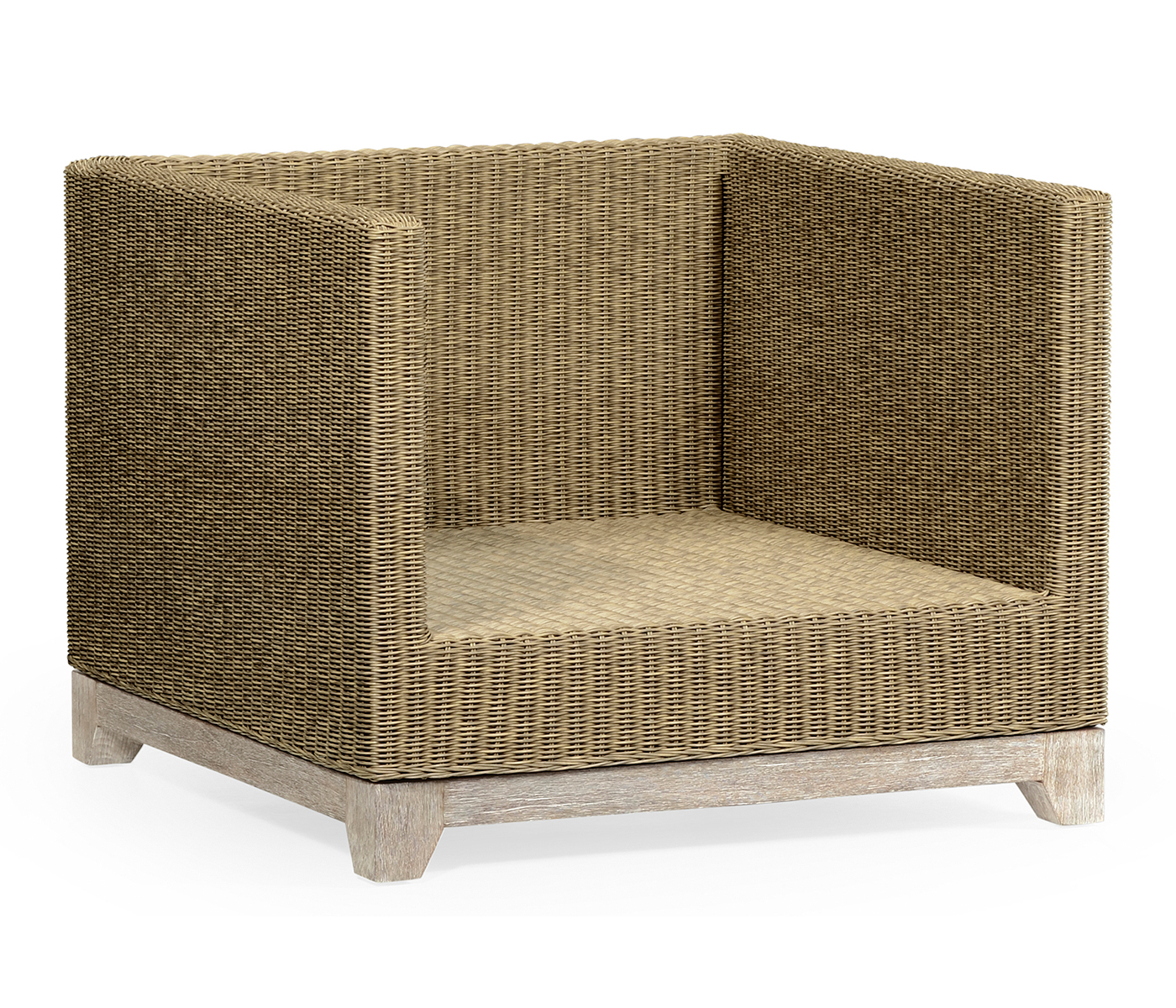 Navajo Sand & Light Natural Rattan Chair