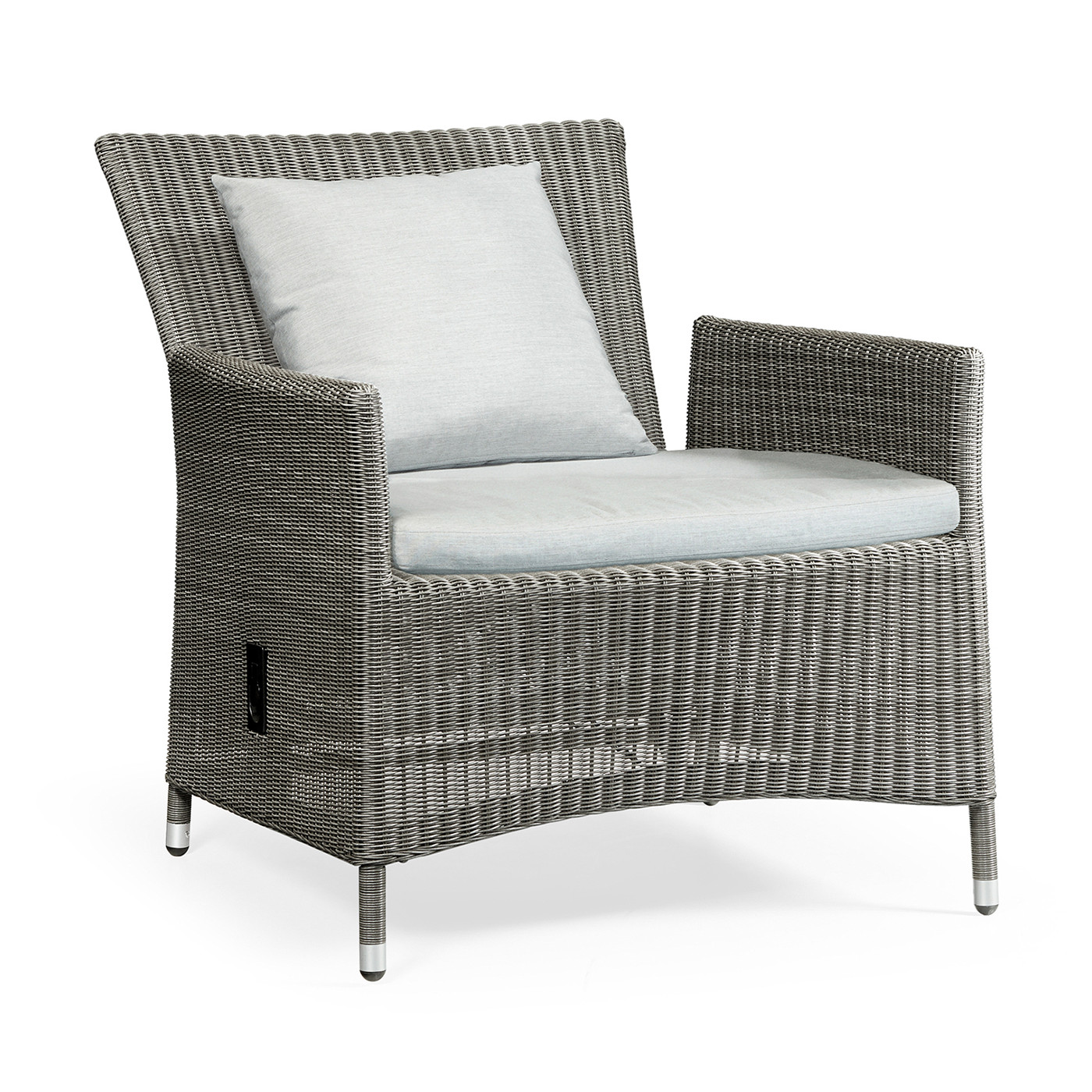 Panama Rattan Chair with Reclining Back