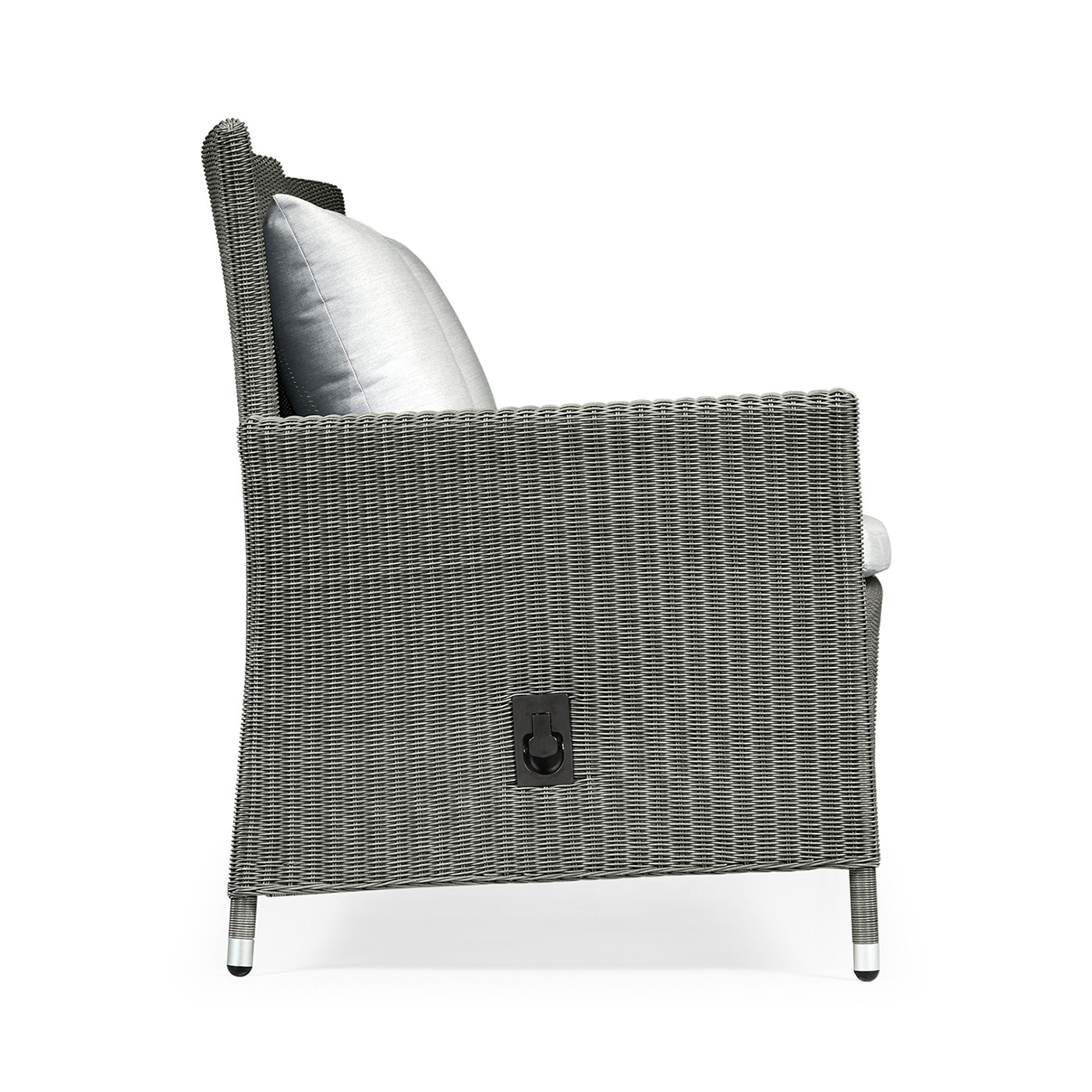 Panama Rattan Two-Seat Sofa with Reclining Back