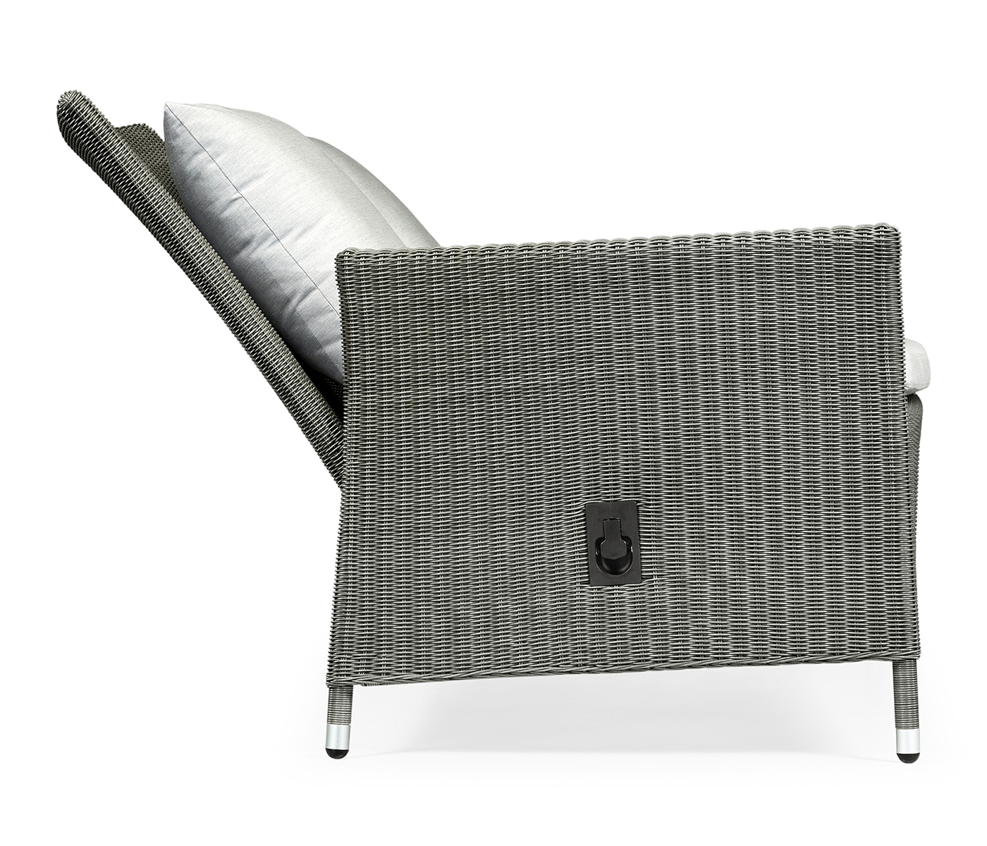 Panama Rattan Two-Seat Sofa with Reclining Back