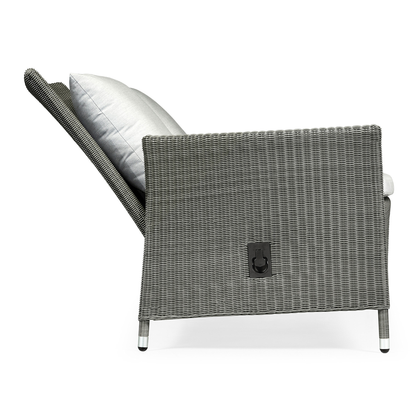 Panama Rattan Two-Seat Sofa with Reclining Back