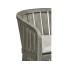 Slatted Grey Tub Bar Stool