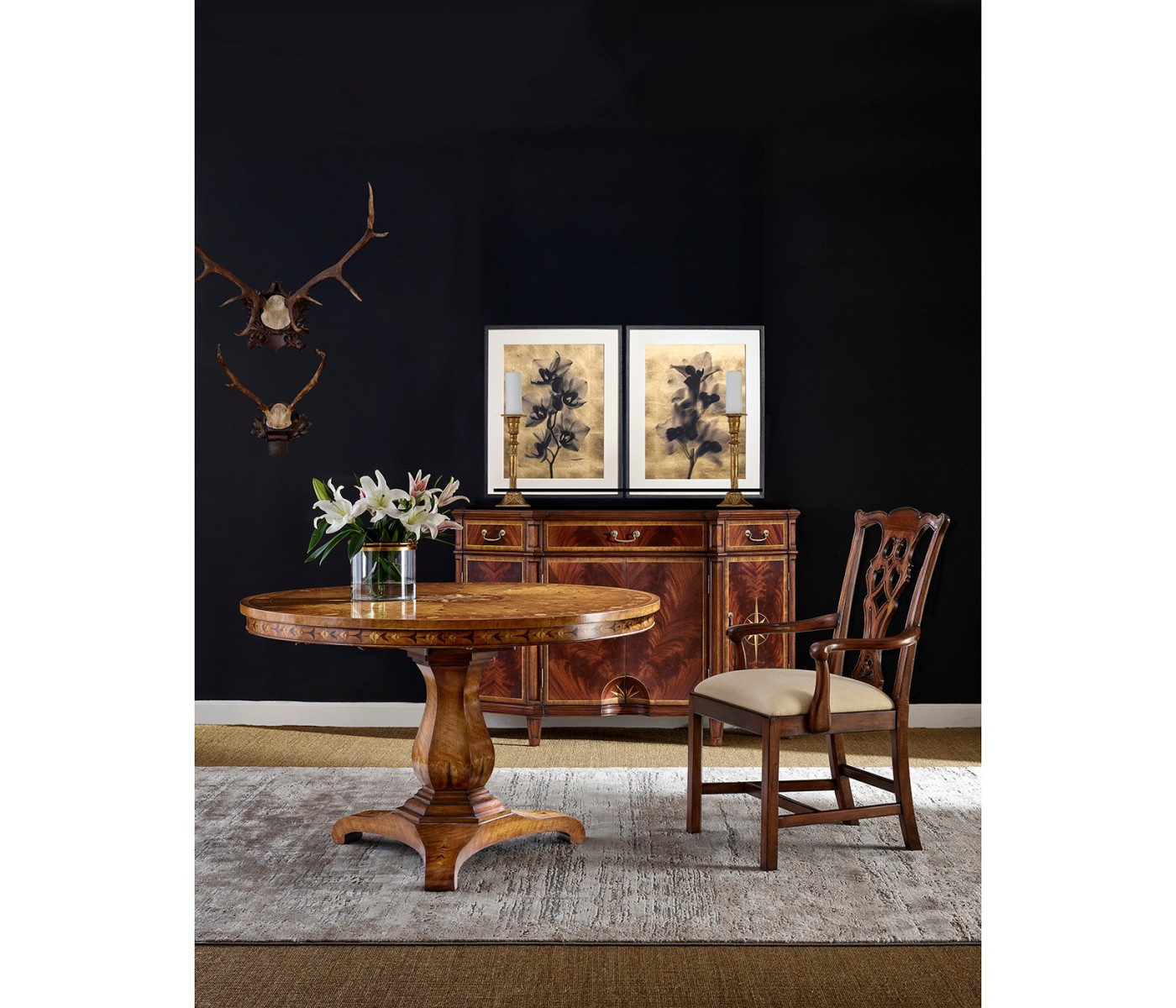 Black Orchids - Set of 2