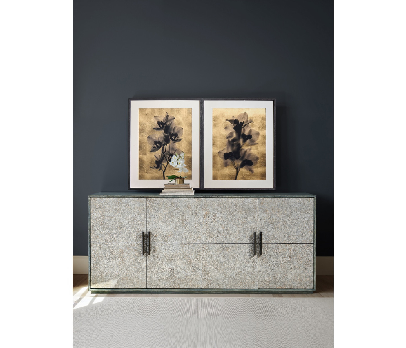 Black Orchids - Set of 2