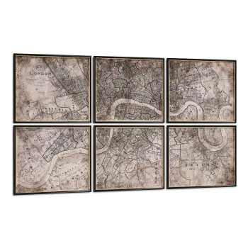 Districts of the Metropolis - Set of 6
