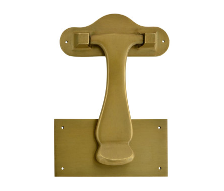 Tear drop handle