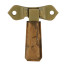 Tear drop handle