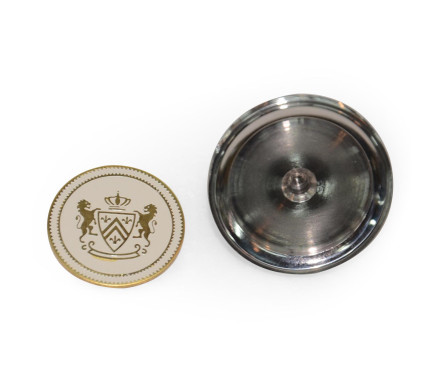 Stainless steel knob
